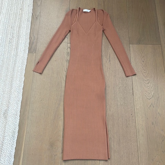 Jonathan Simkhai Esperanza Cut Out Dress - Picture 2 of 6